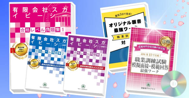 有限会社スカイピーシー・受験合格セット(4冊)+模擬面接